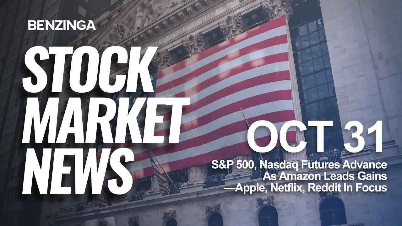 Stock Market News Today | Reddit, Apple, Netflix, In Focus | Oct 31, 2025