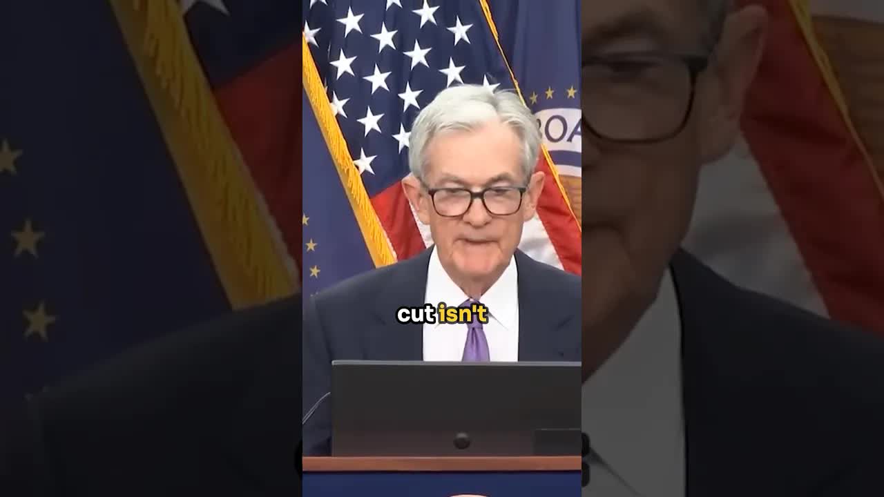 Fed Cuts Interest Rates - But Powell Warns The Markets ⚠️