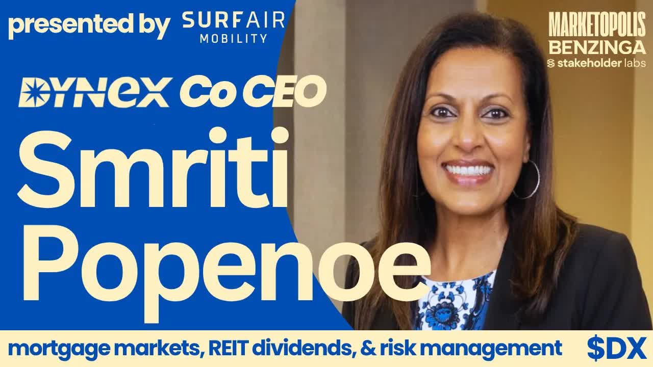 Dynex Capital ($DX) Smriti Popenoe on Dividend Strategy, Leadership & the Retail Investor Shift