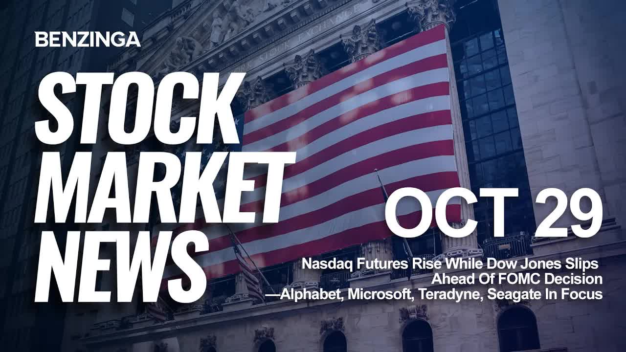 Stock Market News Today | MSFT, META, GOOG Earnings | Oct 29, 2025