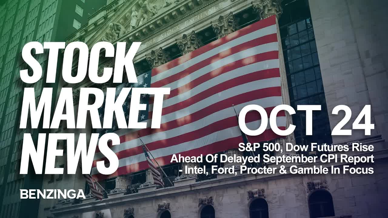 Delayed September CPI Report—Intel, Ford, Procter & Gamble In Focus