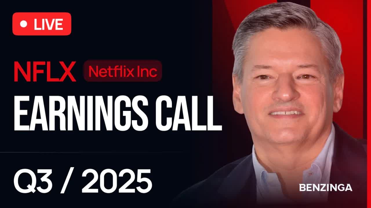 Netflix Q3 Earnings Call 2025 | $NFLX | 🔴 WATCH LIVE