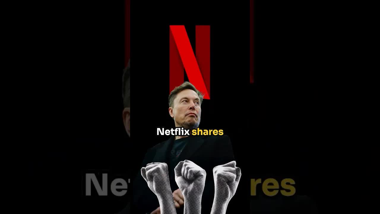 ‼️ Netflix Stock Drops After Elon Musk Calls for Boycott