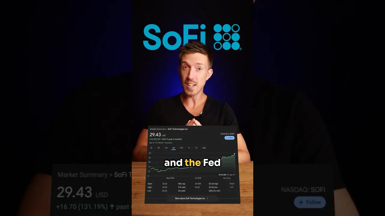 SoFi Stock Explodes After Fed Rate Cut – Here's What's Happening: