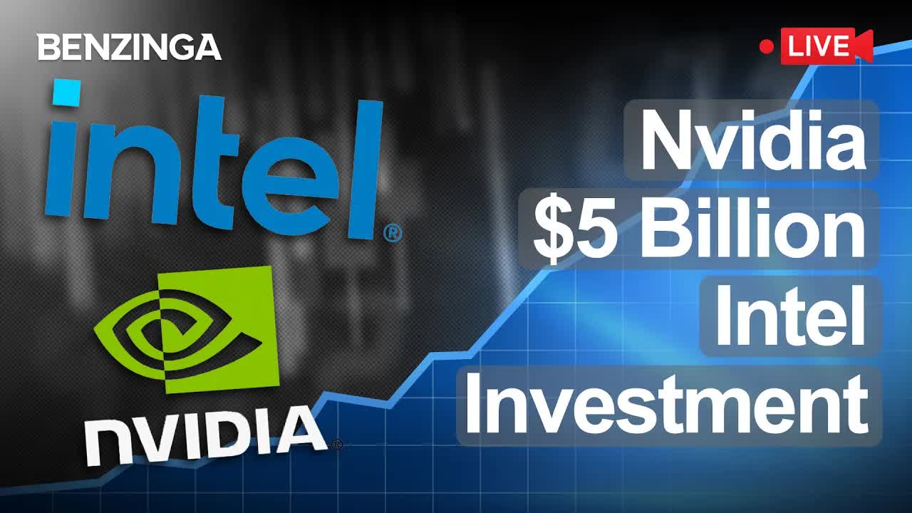 Nvidia Invests $5B In Intel | $NVDA $INTC