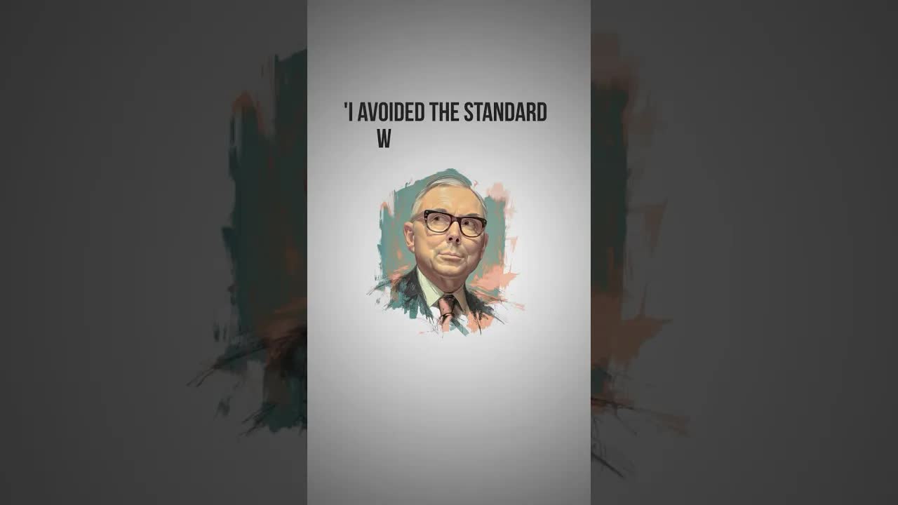 Charlie Munger’s Rule for a Billionaire Life