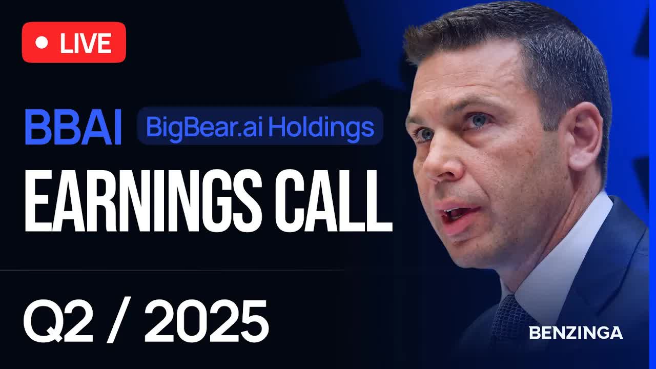 BigBear.ai | Earnings Call Q2 2025 | $BBAI | 🔴 WATCH LIVE