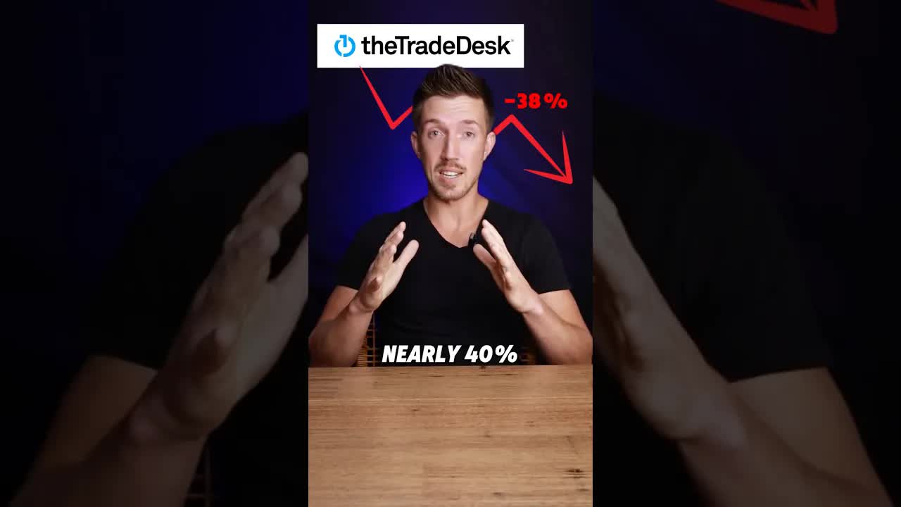 😳 Trade Desk Stock Falls 38% - Here's Why (TTD)