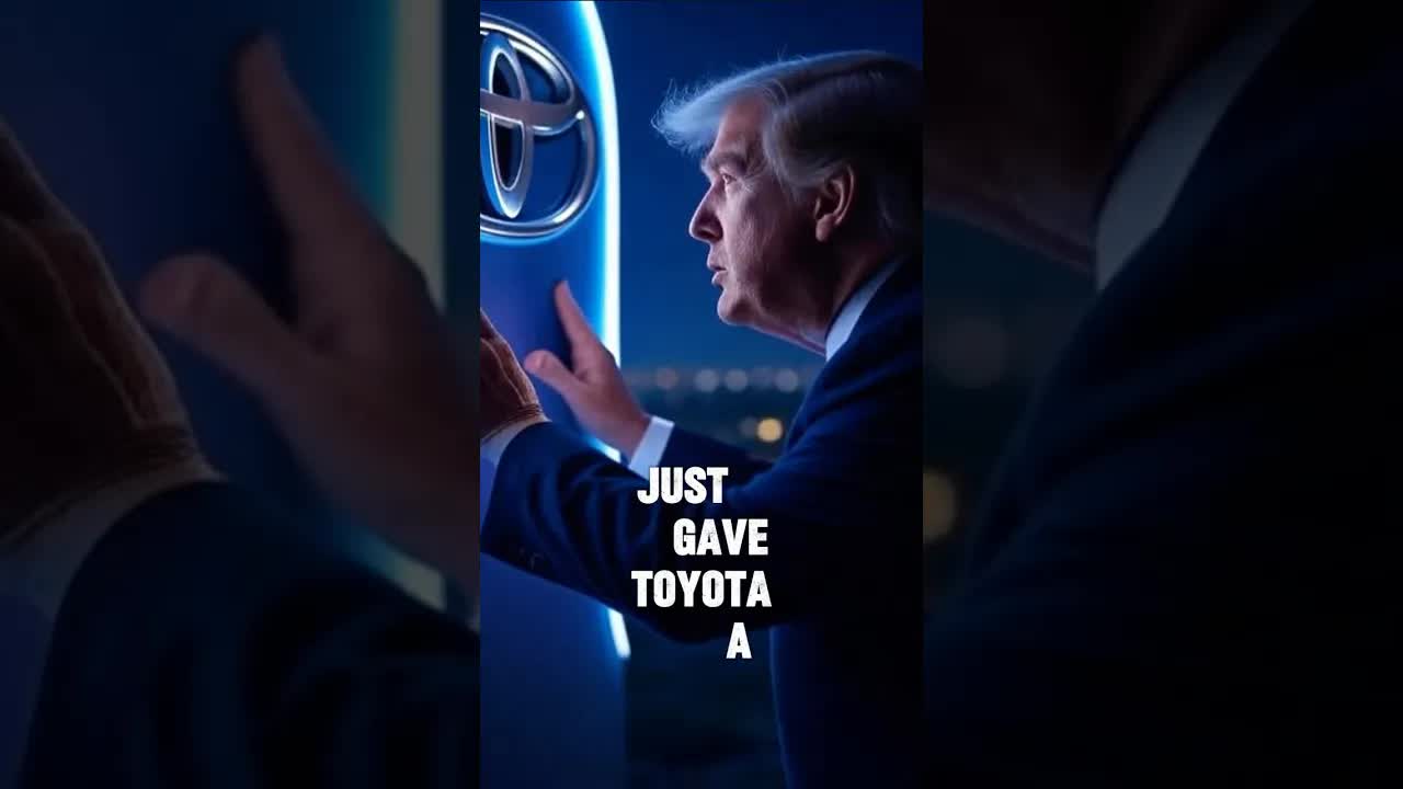 Trump's Tariffs Just Boosted...Toyota?!