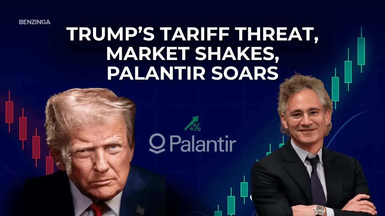 Trump’s Tariff Threat, Palantir Stock Rises, Circle’s Crypto IPO
