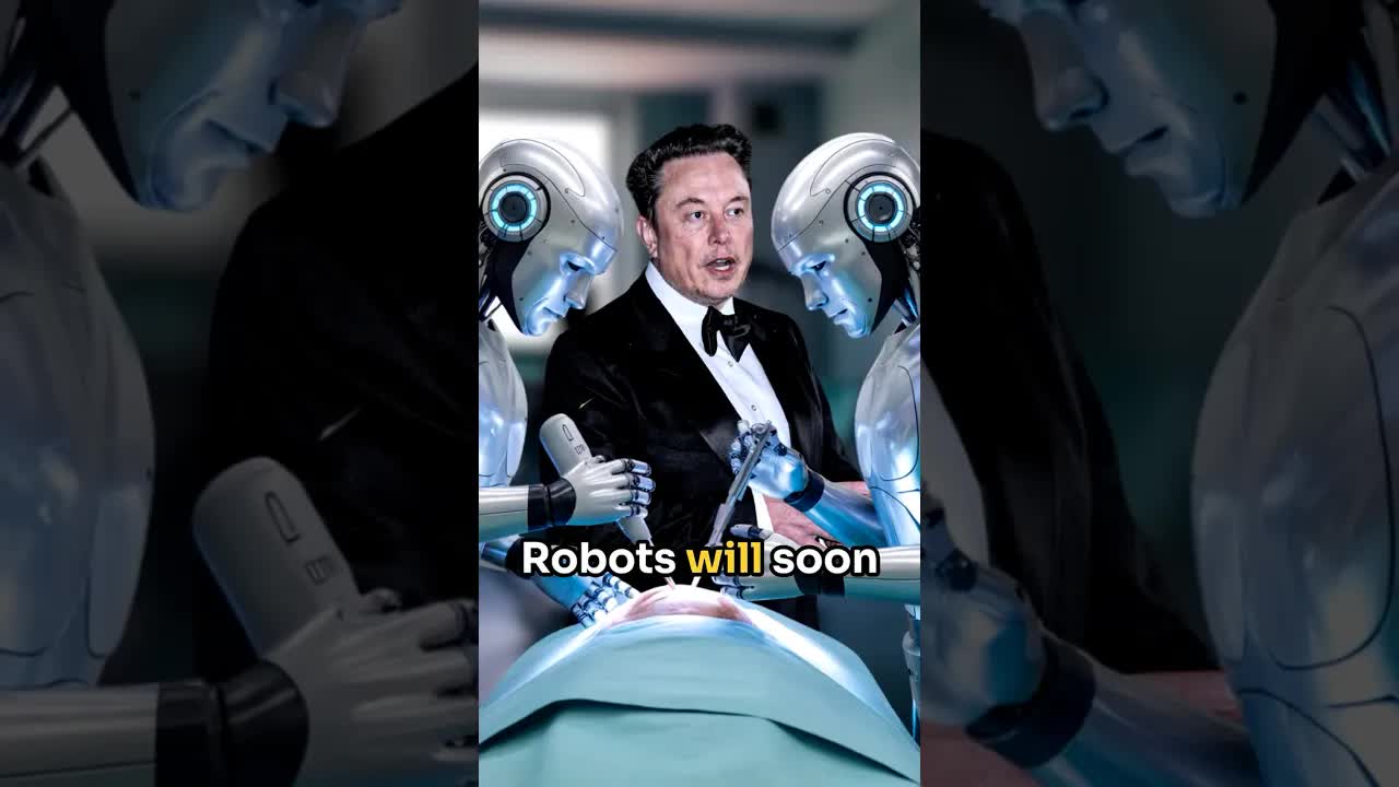 😳 Elon Musk Says Robots Will Replace Surgeons in 5 Years