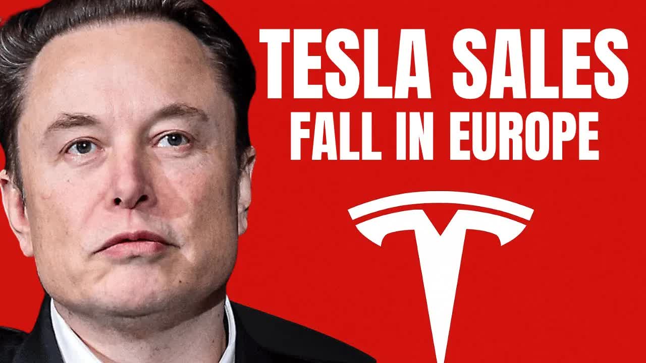 Tesla Sales Fall in Europe + U.S. Recession Warning (What’s Really Going On)