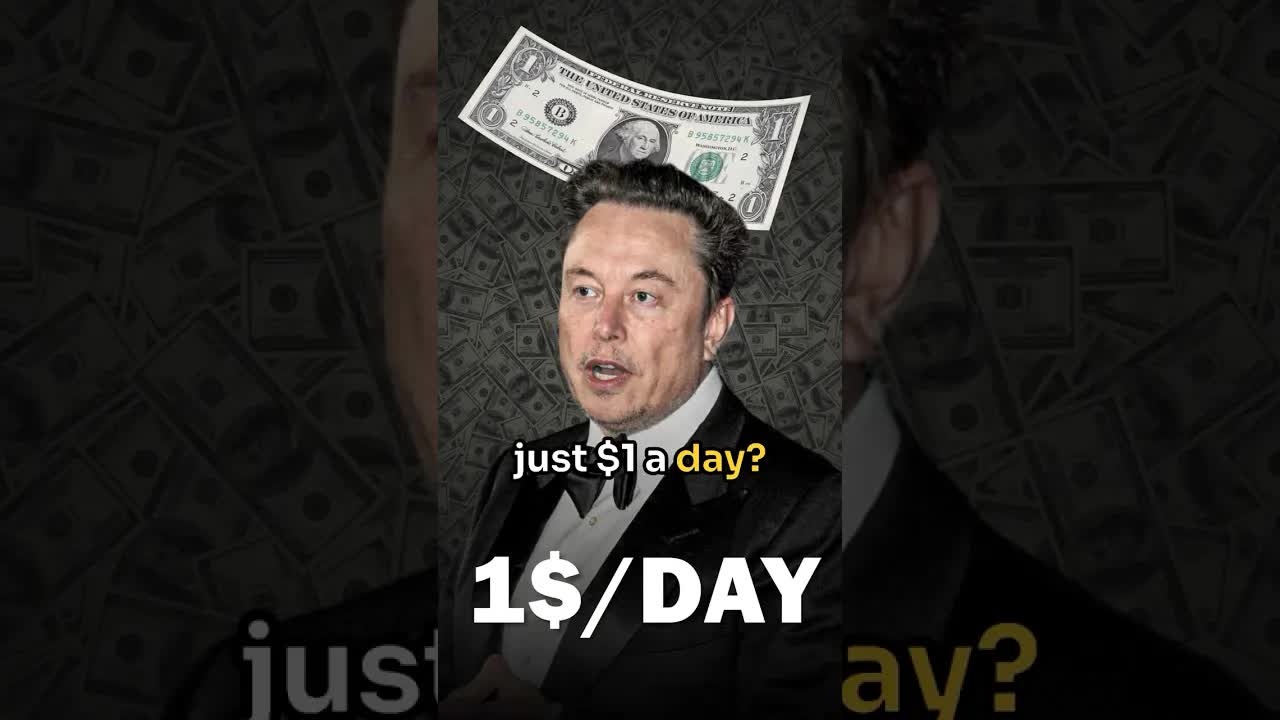 Elon Musk Lived on $1 a Day to Prove This Point