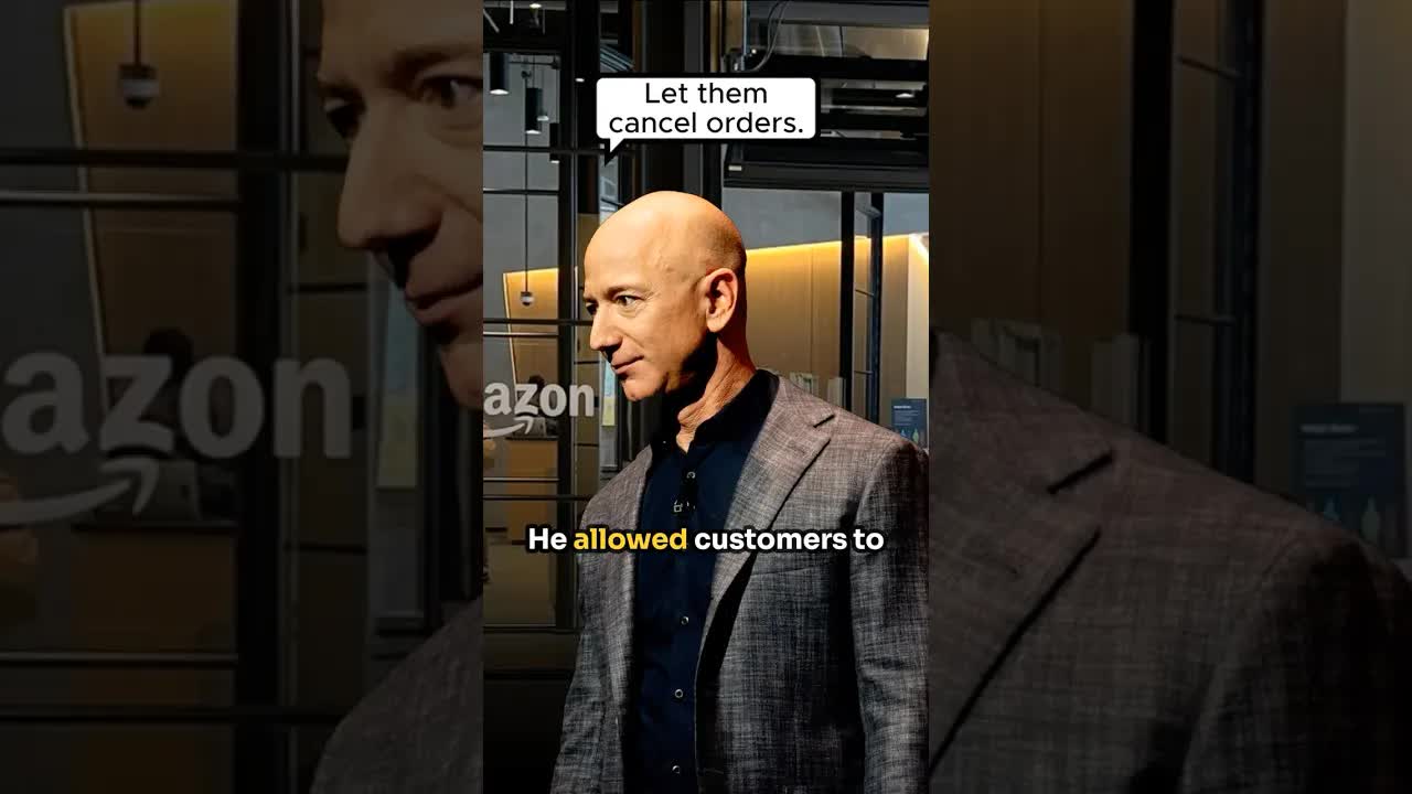 The Real Reason Why Jeff Bezos Let You Cancel Orders 👀💰