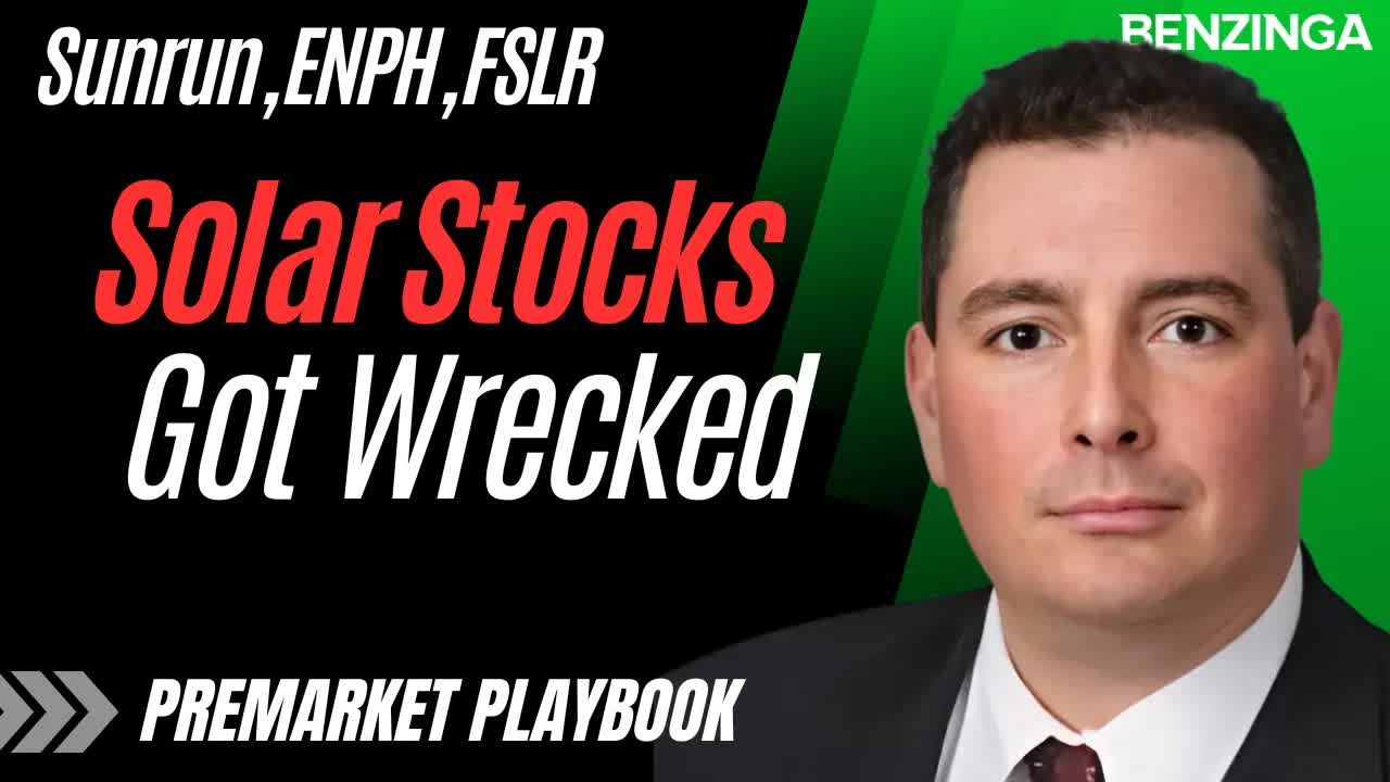 Sunrun, ENPH, FSLR —Classic Short Squeeze, Brutal Aftermath
