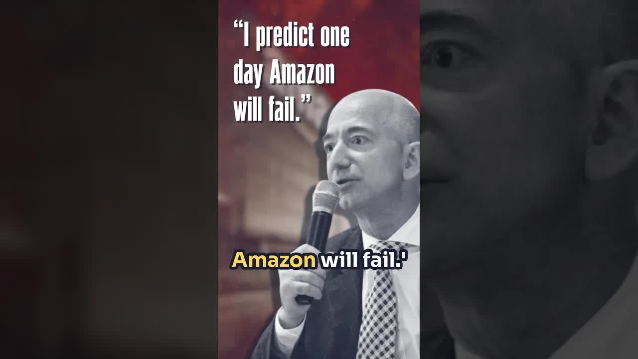 Jeff Bezos thinks Amazon will FAIL one day⁉️ 👀