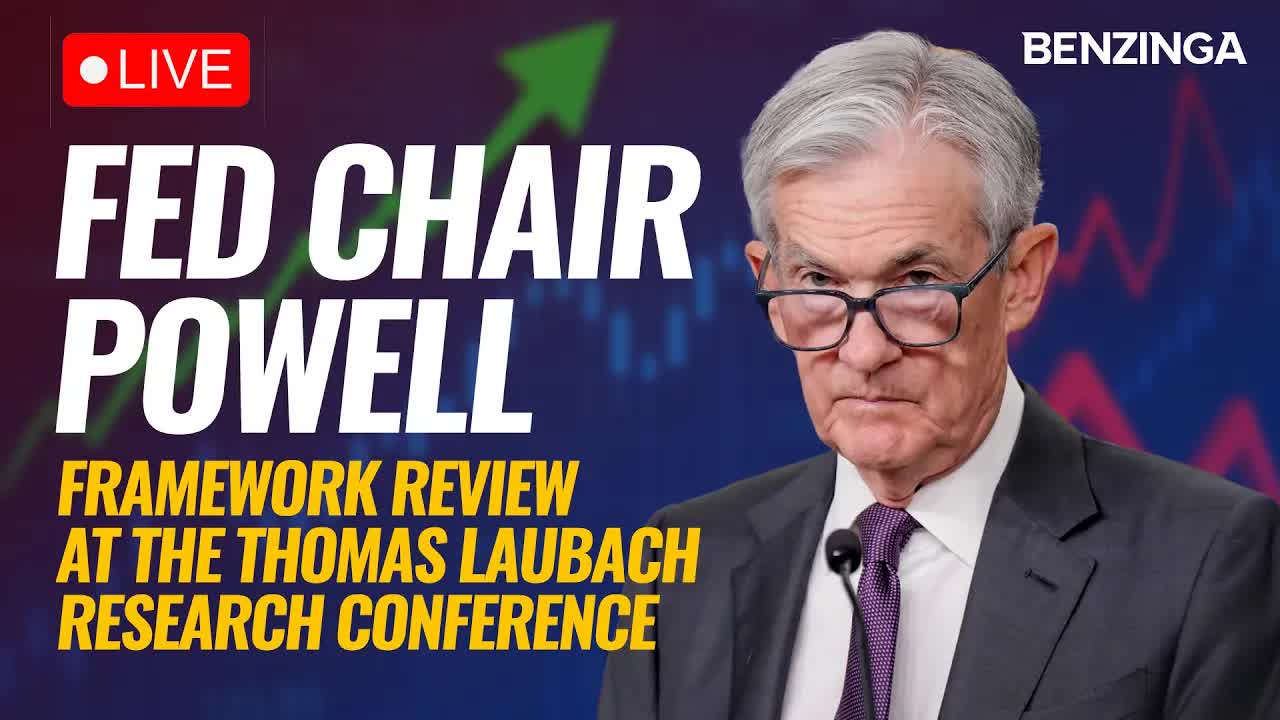 🔴WATCH LIVE:  Fed Chair Powell | Thomas Laubach Research Conference | May 15, 2025
