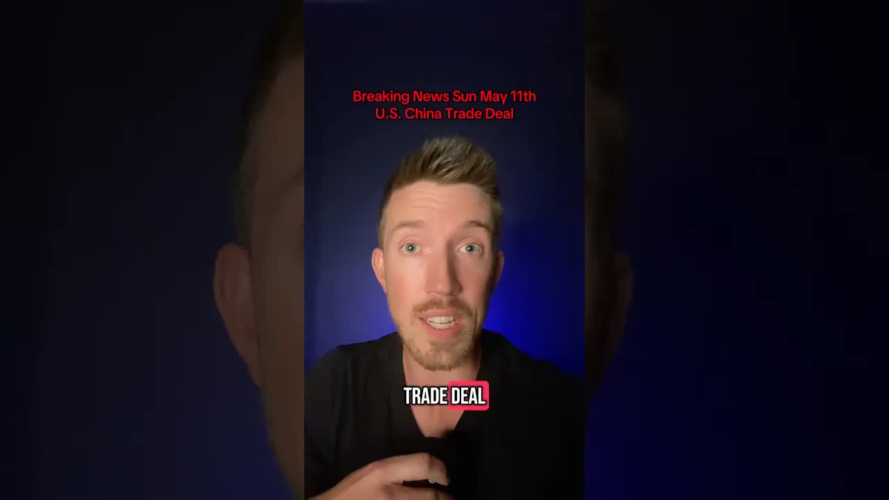 U.S. China Trade Deal Talks Markets React ‼️