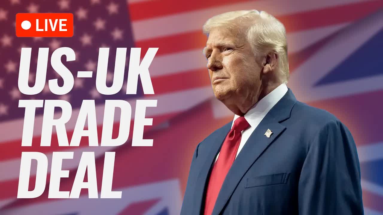WATCH LIVE: President Trump To Announce US-UK Trade Deal | May 8, 2025