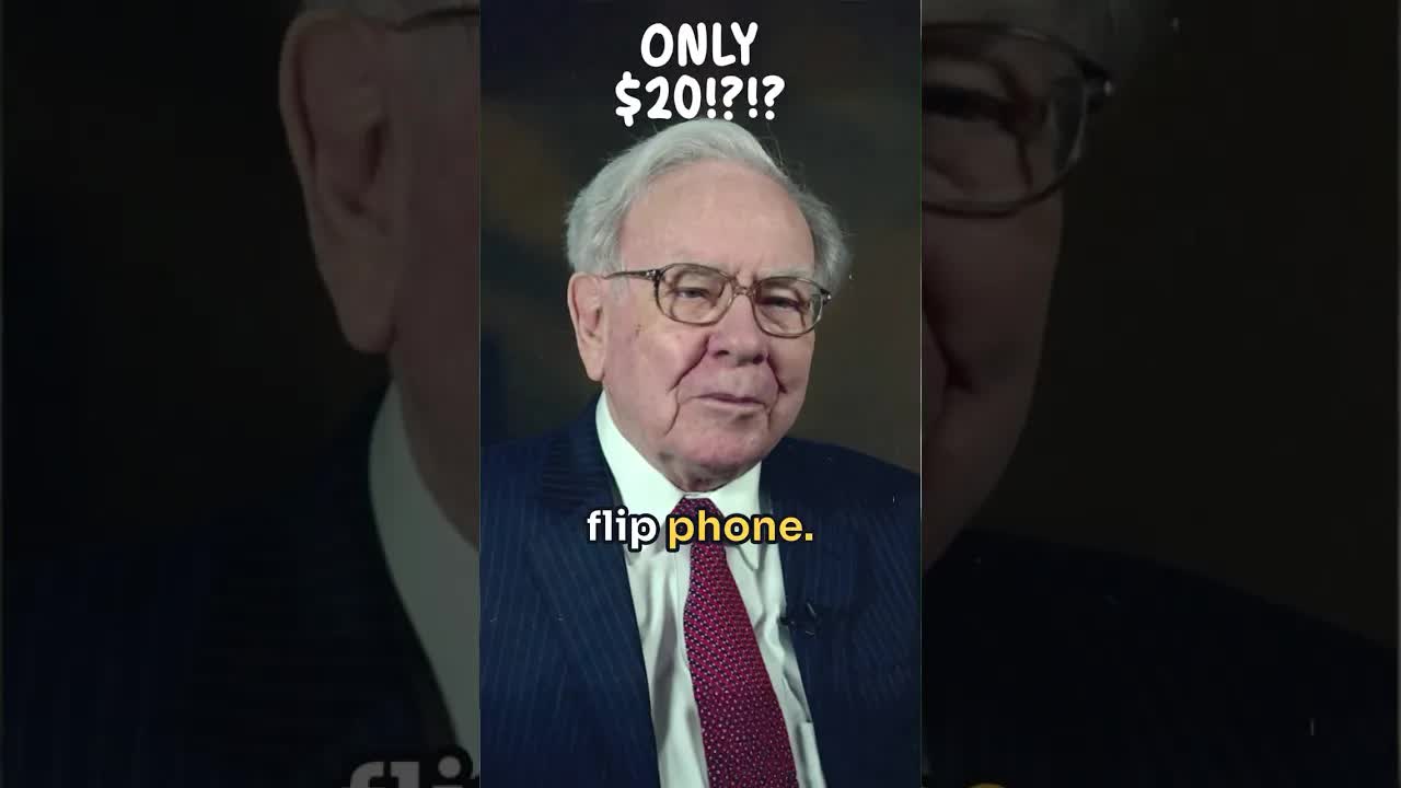 📲 Buffett Held $72B In Apple Stock But Still Used A Samsung Flip Phone
