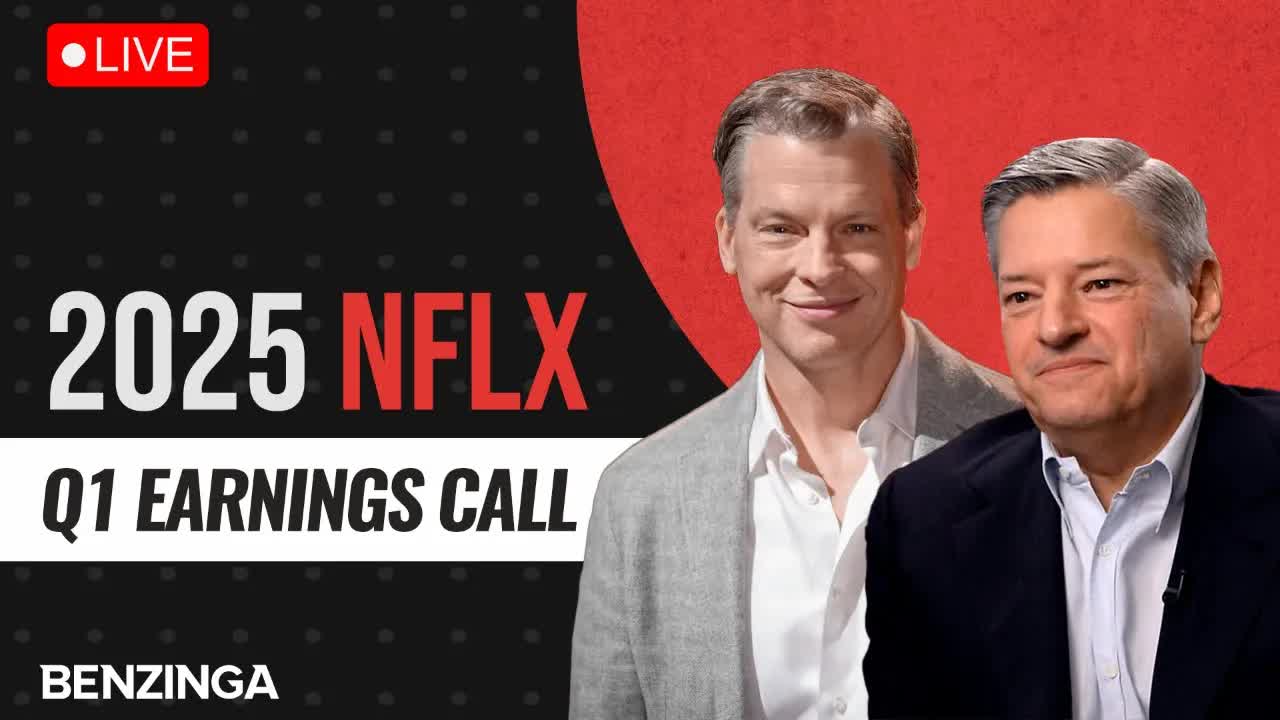 🔴 WATCH LIVE: Netflix Q1 2025 Earnings Call | $NFLX