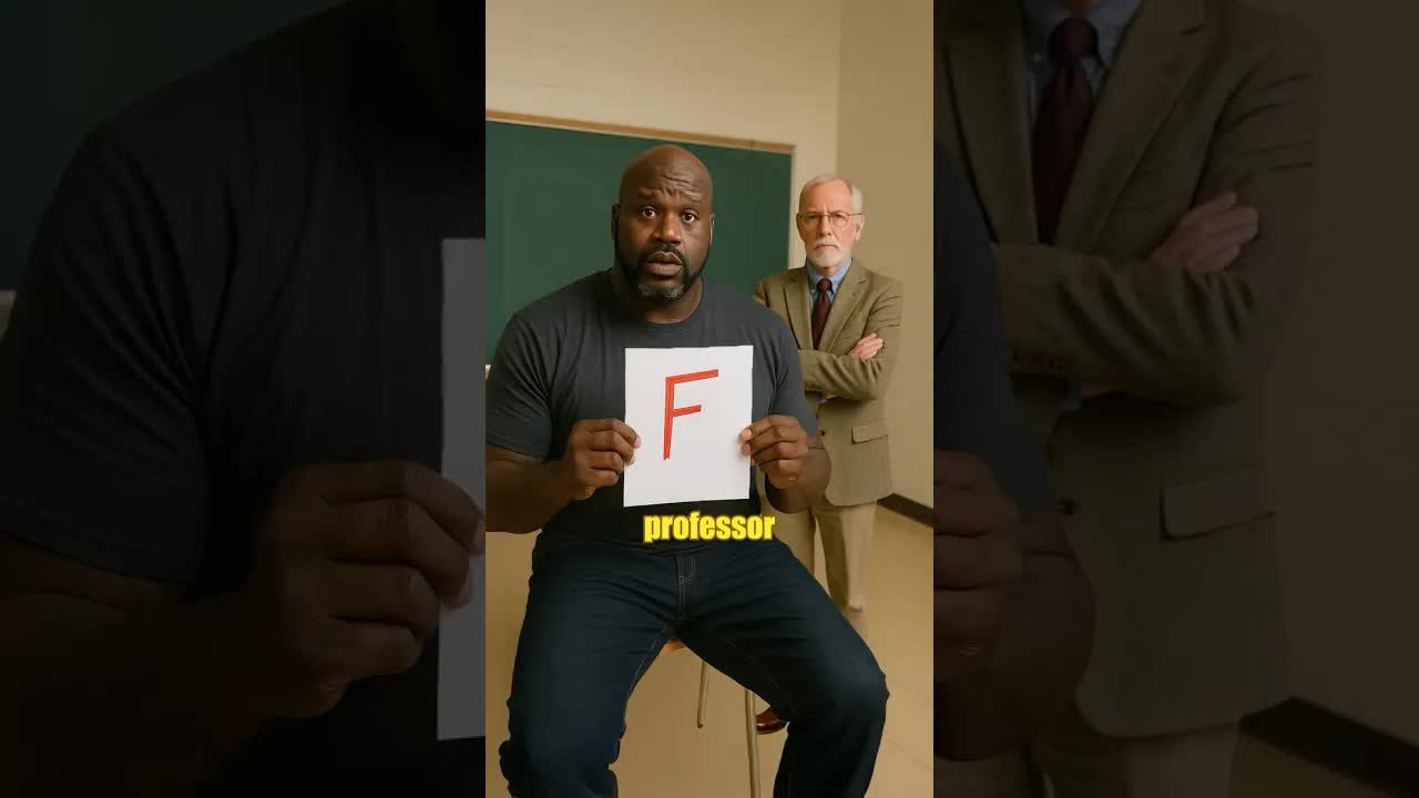 🏀 Shaq Got an F in Class — Then Sold 400 Million Shoes 👟