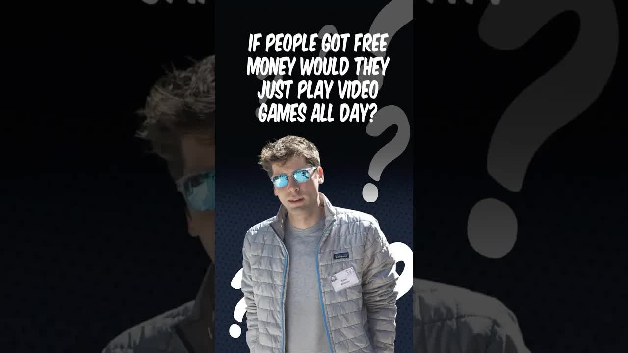 What Happens When Sam Altman Gives You $1,000 a Month?