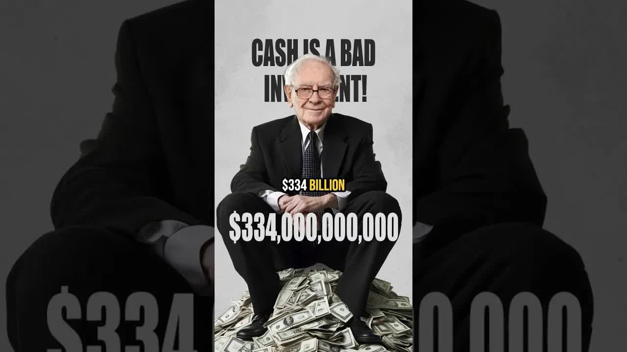 Warren Buffett Said Cash Is Bad But Has $334 Billion of It