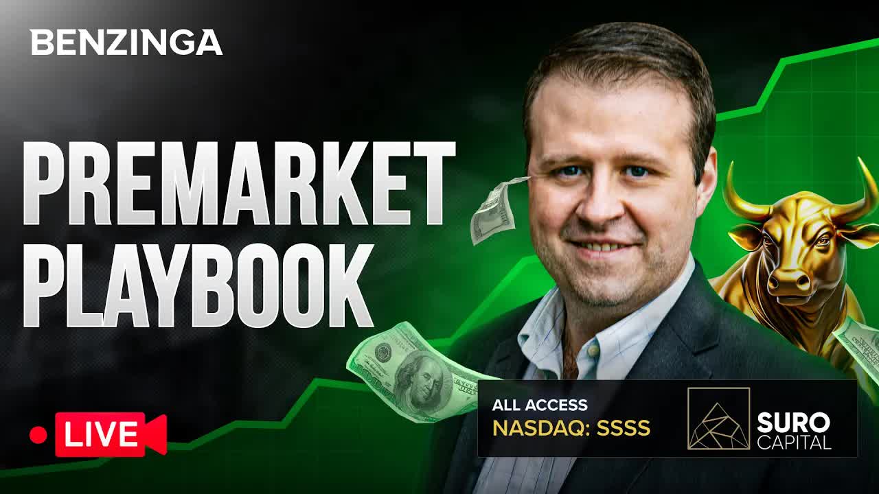 PPI Data | Benzinga’s PreMarket Playbook [LIVE] 🔴 + All Access | March 13th, 2025