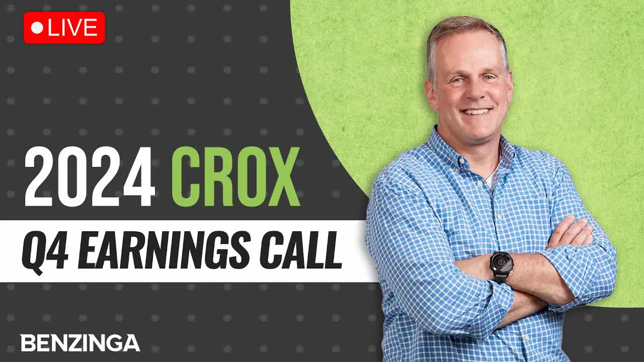 🔴 WATCH LIVE: Crocs Q4 2024 Earnings Call | $CROX