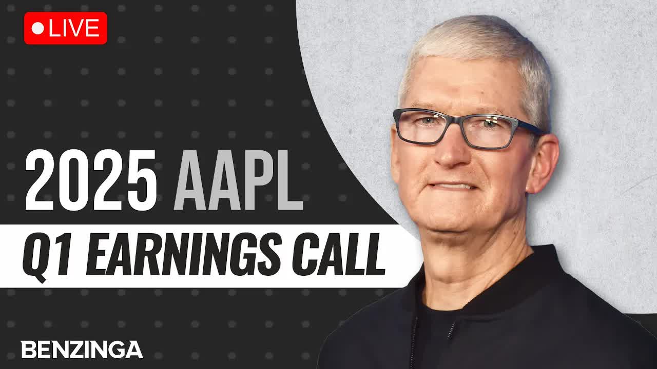 🔴 WATCH LIVE: Apple Q1 2025 Earnings Call | $AAPL