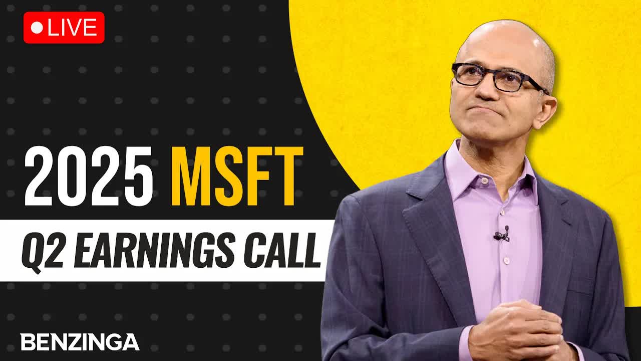 🔴 WATCH LIVE: Microsoft Q2 2025 Earnings Call | $MSFT