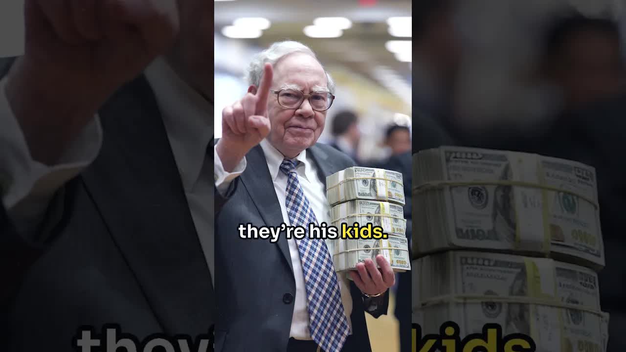 Why Warren Buffett Won’t Leave His Kids Billions
