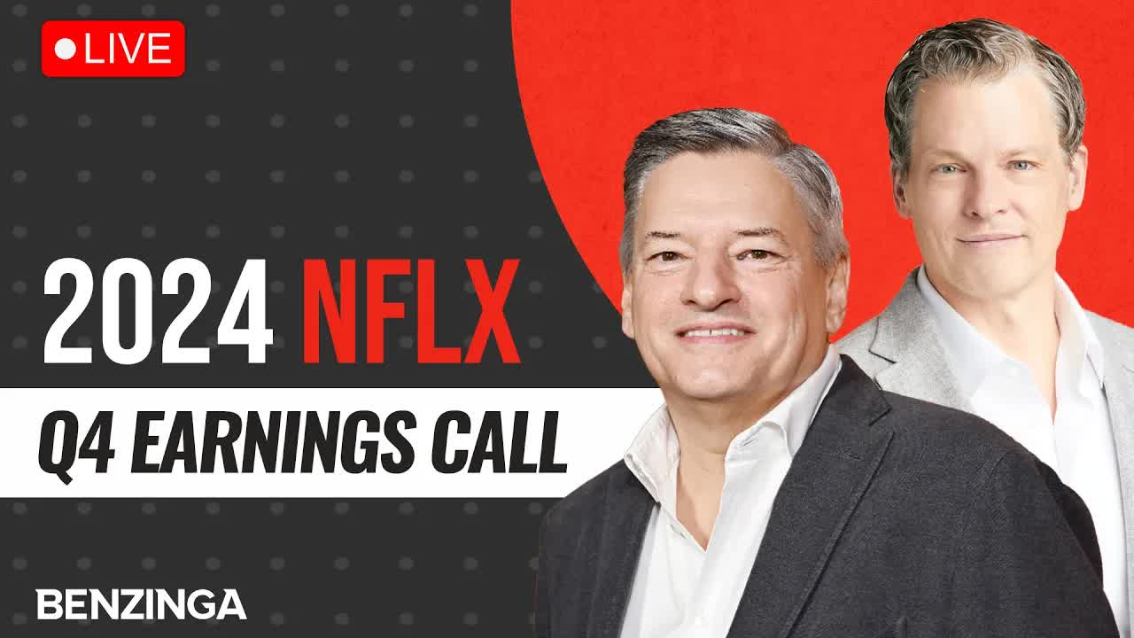 🔴 WATCH LIVE: Netflix Q4 2024 Earnings Call | $NFLX