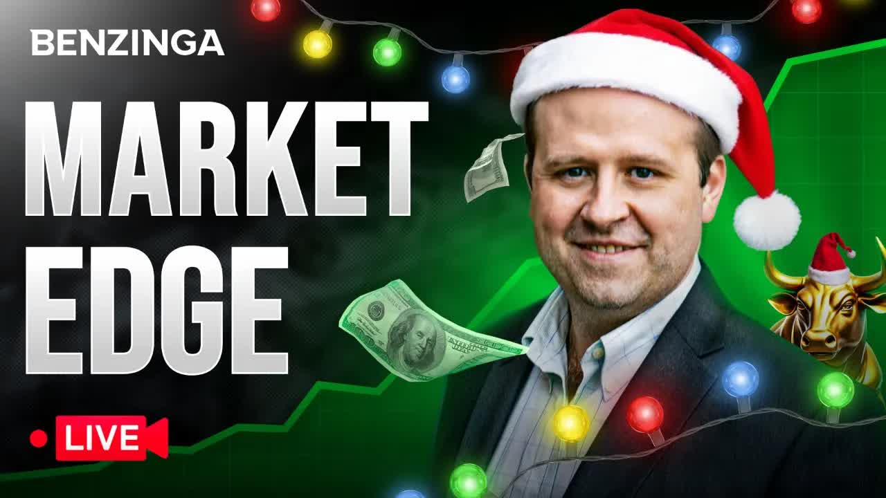 Benzinga’s Market Edge LIVE 🔴 | December 24th, 2024