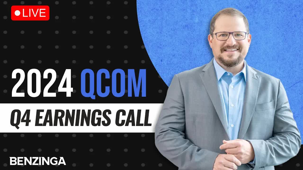 🔴WATCH LIVE: Qualcomm Q4 2024 Earnings Call | $QCOM