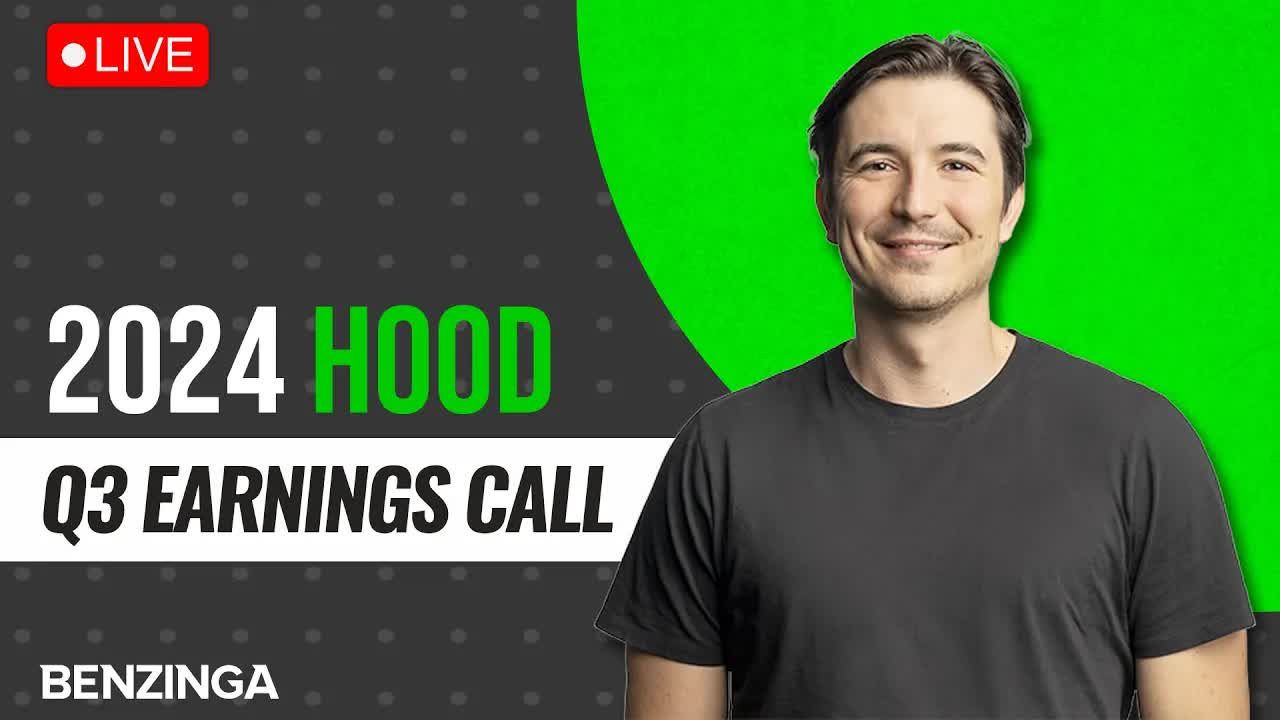 🔴WATCH LIVE: Robinhood Markets Q3 2024 Earnings Call | $HOOD