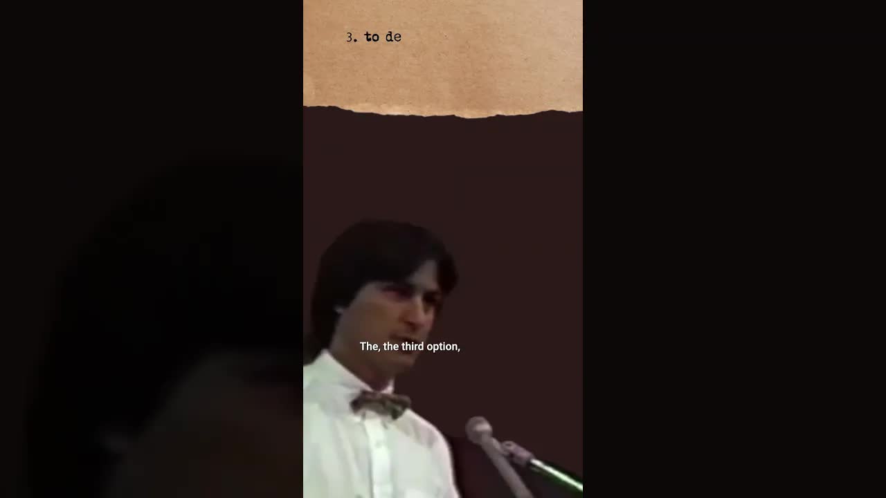 Steve Jobs The Objects Of Our Life 1983