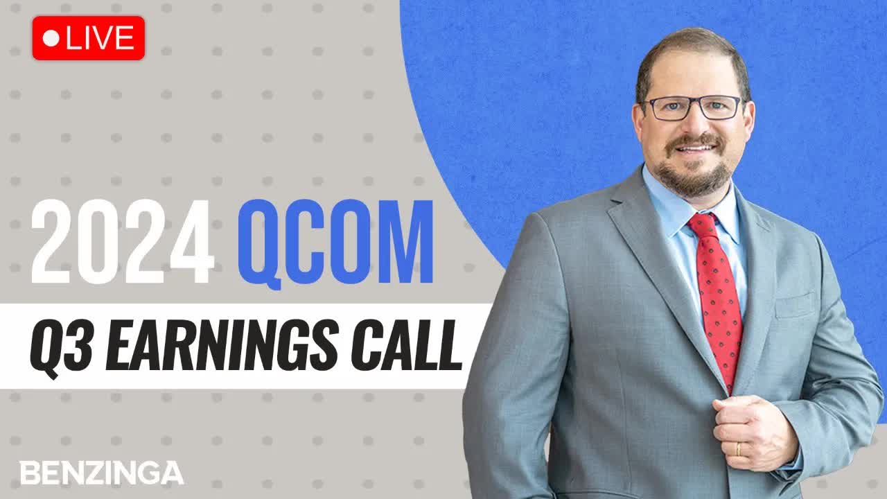 🔴WATCH LIVE: Qualcomm Q3 2024 Earnings Call | $QCOM