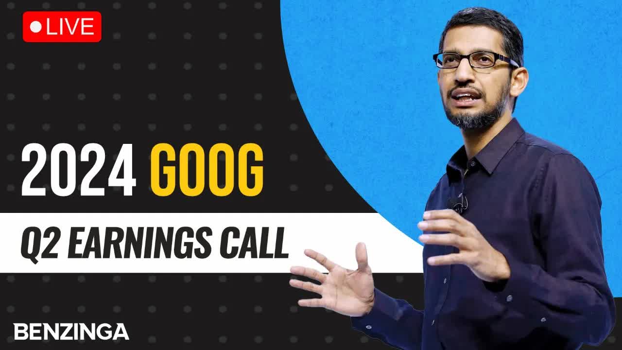 🔴WATCH LIVE: Google Q2 2024 Earnings Call | $GOOG $GOOGL