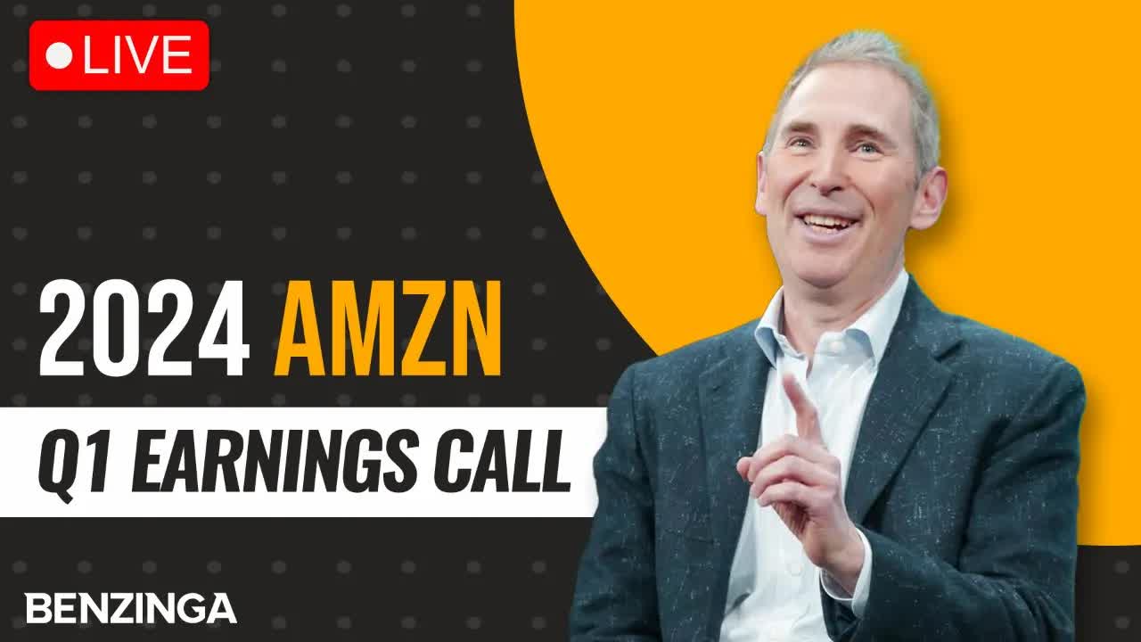🔴WATCH LIVE: Amazon Q1 2024 Earnings Call | $AMZN