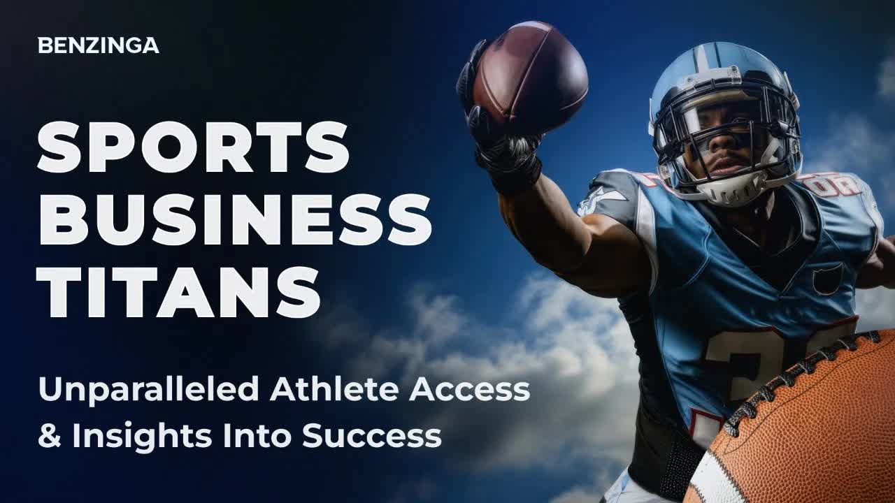 Benzinga Sports Business Titans: Unparalleled Athlete Access & Insights Into Success