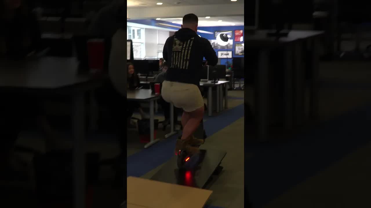 Frankie LaPenna Meets The Office Scooter