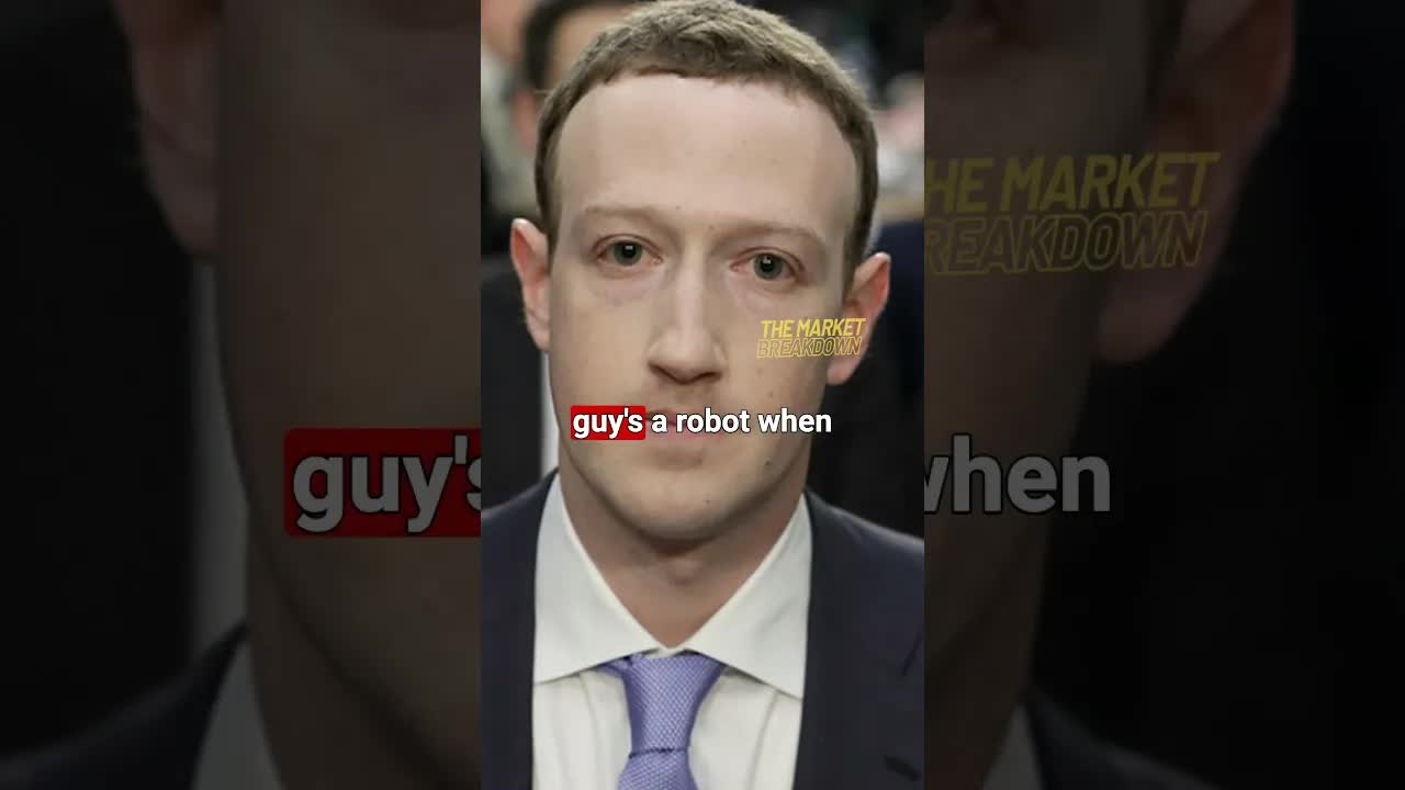 Mark Zuckerberg's Public Perception | The Market Breakdown #stocks #meta #markzuckerberg