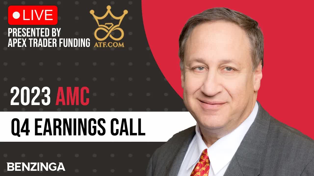 AMC Q4 2023 Earnings Call & Chart Analysis LIVE | $AMC