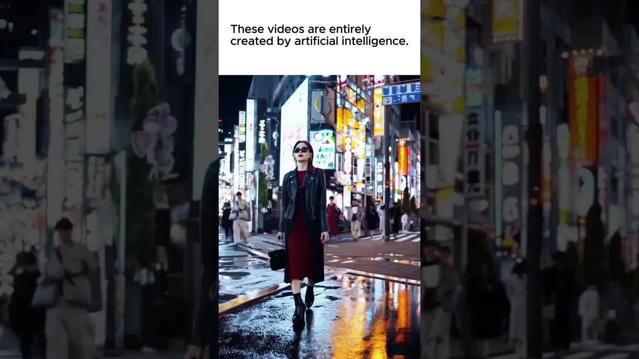 These Videos Are Made Completely Made By AI