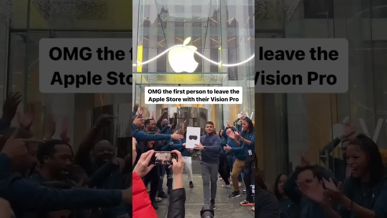 The First Person to Buy The Apple Vision Pro Headset