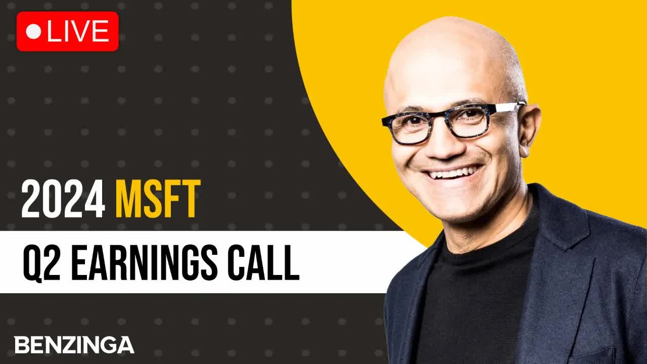 Microsoft Q2 2024 Earnings Call LIVE | $MSFT