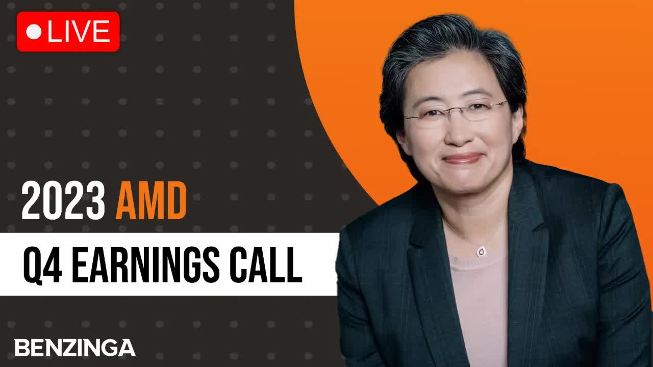 AMD Q4 2023 Earnings Call LIVE | $AMD