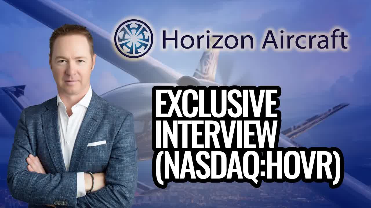 Exclusive Interview: Horizon Aircraft CEO (NASDAQ:HOVR) on the Future of Sustainable Air Travel